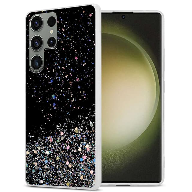Samsung Galaxy S23 ULTRA Suojakuori Kotelo (Musta)