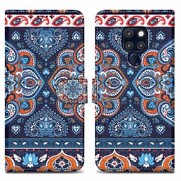Huawei MATE 20 Plånboksfodral Skal (Blå)