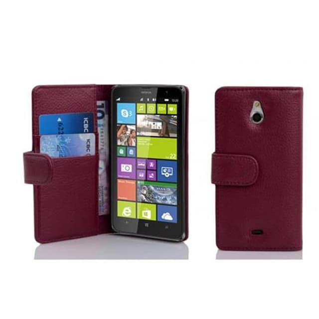 Skal Nokia Lumia 1320 Plånboksfodral (Lila)