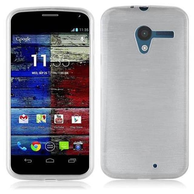 Motorola MOTO X Cover Etui Case (Sølv)