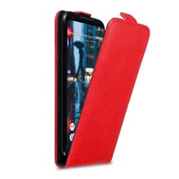 Google PIXEL 2 XL Pungetui Flip Cover (Rød)