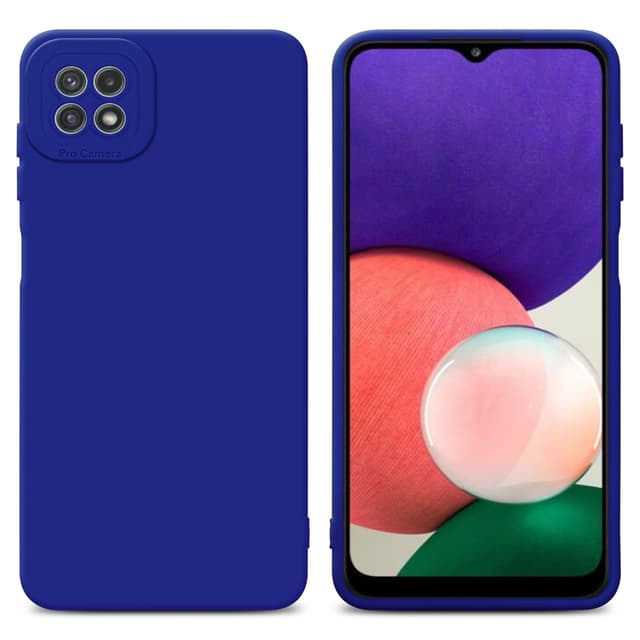 Samsung Galaxy A22 5G Suojakuori Kotelo (Sininen)