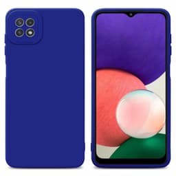 Samsung Galaxy A22 5G Suojakuori Suojakotelo (Sininen)