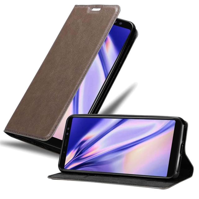 Samsung Galaxy A6 2018 Skal Fodral Case (Brun)