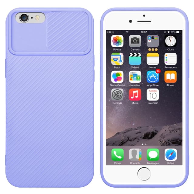 iPhone 6 PLUS / 6S PLUS Suojakuori Kotelo (Violetti)