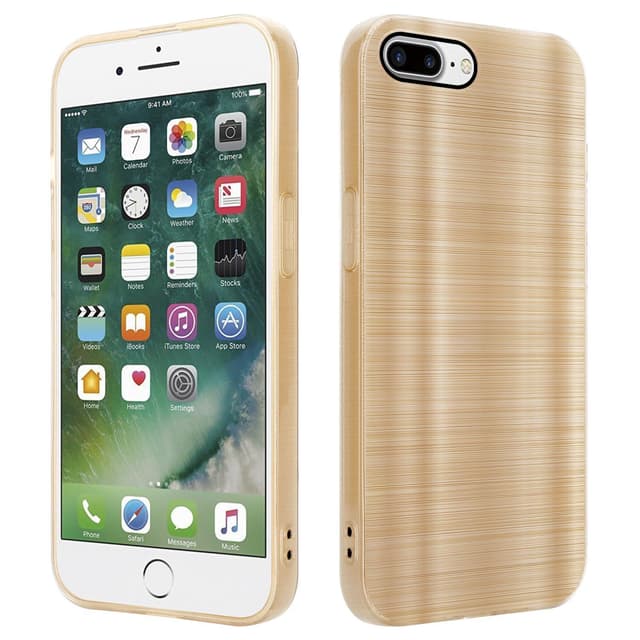 Cover iPhone 7 PLUS / 7S PLUS / 8 PLUS Etui Case (Guld)