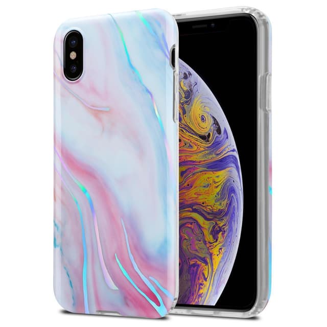 iPhone XS MAX Pungetui Cover Case (Hvid)
