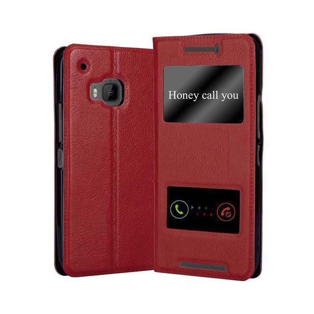Pungetui HTC ONE M9 Cover Case (Rød)