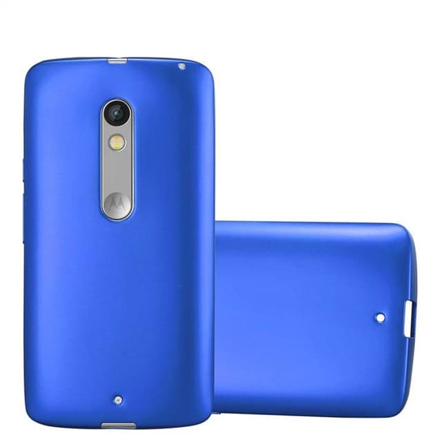 Motorola MOTO X PLAY Cover Etui Case (Blå)