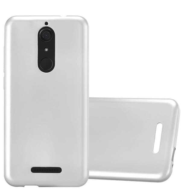 WIKO VIEW Cover Etui Case (Sølv)