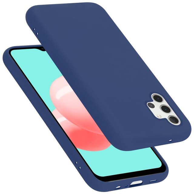 Samsung Galaxy A32 5G silikondeksel case (blå)