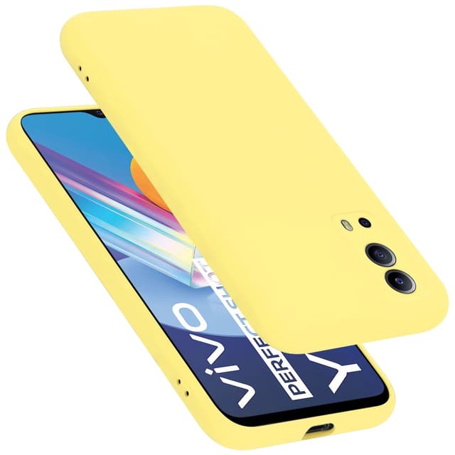 Vivo Y52 5G / Y72 5G Suojakuori Kotelo (Keltainen)