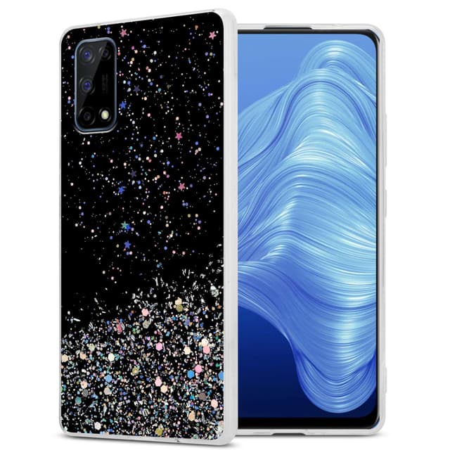 Realme 7 4G Suojakuori Kotelo (Musta)