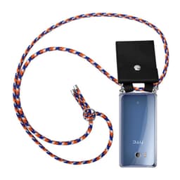 HTC OCEAN / U11 Deksel med Halskjede (blå)