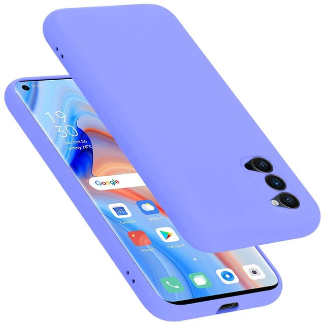 Oppo Reno4 PRO Cover Etui Case (Lilla)