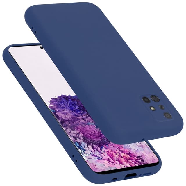 Samsung Galaxy A71 4G Skal Fodral Case (Blå)