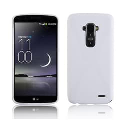 LG G FLEX Deksel Case Cover (hvit)