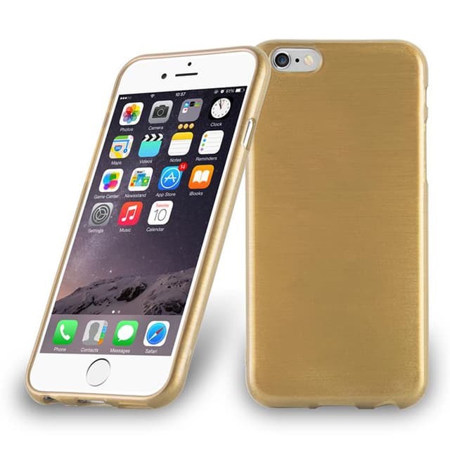 iPhone 6 / 6S Skal Fodral Case (Guld)