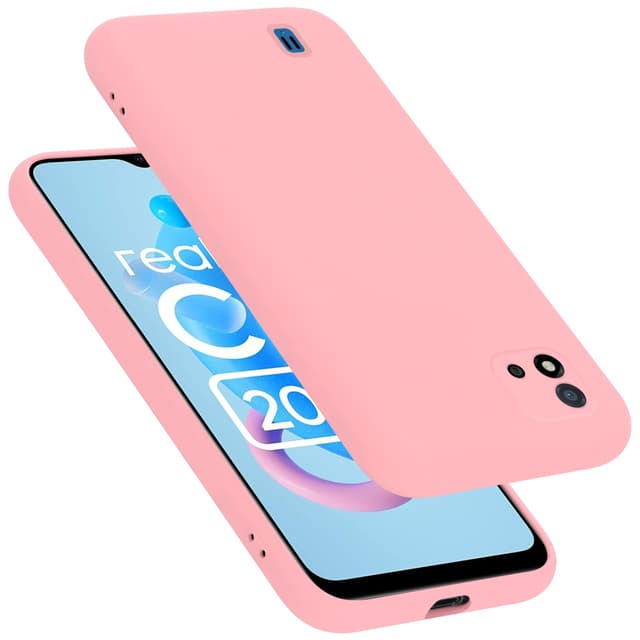Realme C11 2021 Cover Etui Case (Lyserød)