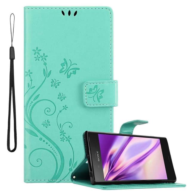 Sony Xperia XZ1 Pungetui Cover Case (Turkis)