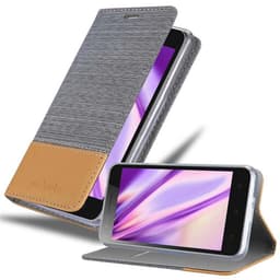 Lenovo C2 Suojakuori Lompakkokotelo (harmaa)
