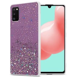 Samsung Galaxy A41 Suojakuori Kotelo (Violetti)