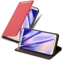 ZTE Axon 7 lommebokdeksel case (rød)