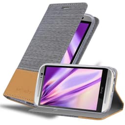 HTC ONE M8 lommebokdeksel etui (grå)