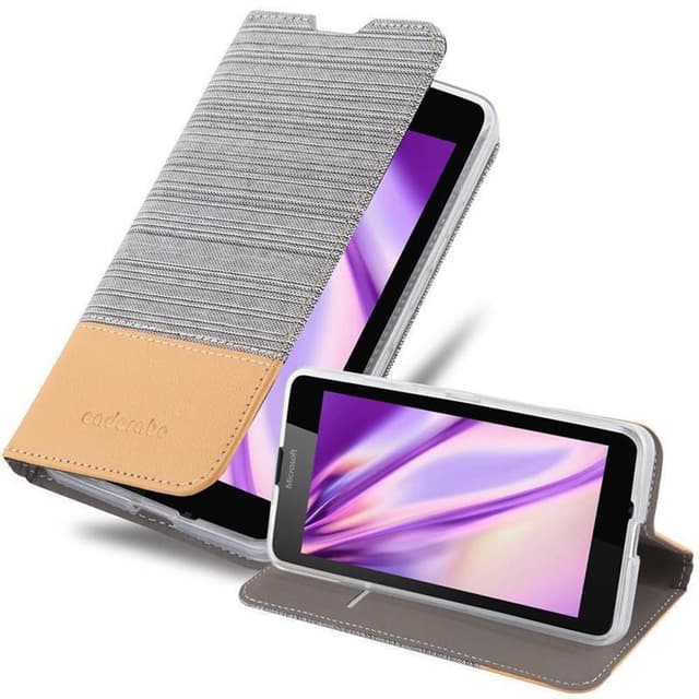 Étui Cadorabo pour Nokia Lumia 640 XL en MARRON CAFÉ