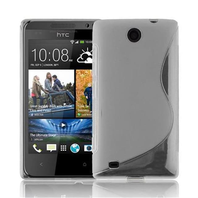HTC Desire 300 Etui Case Cover (Gennemsigtig)