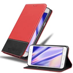 Samsung Galaxy J5 2015 Deksel Case Cover (rød)