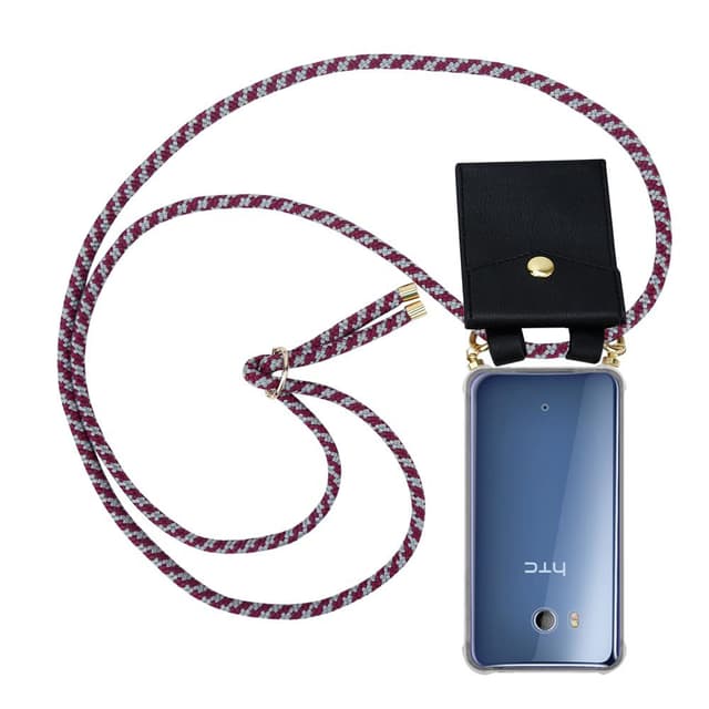 HTC OCEAN / U11 Etui Cover Kæde (Rød)