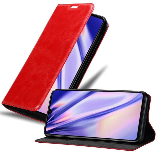 Huawei P30 PRO Suojakuori Lompakkokotelo (Punainen)