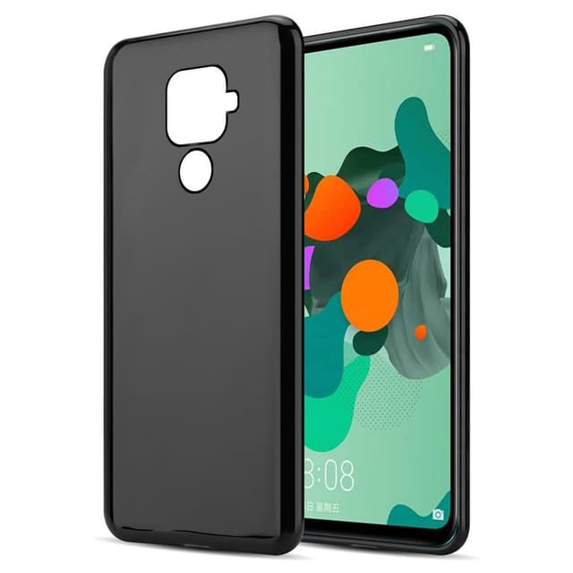 Huawei MATE 30 LITE Skal Fodral Case (Svart)