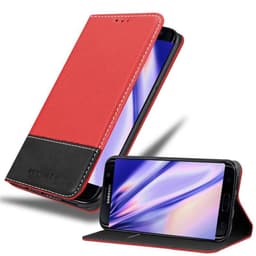 Samsung Galaxy S7 EDGE Skal Fodral Case (Röd)