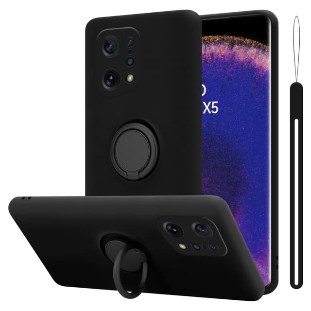 Oppo FIND X5 Cover Etui Case (Sort)