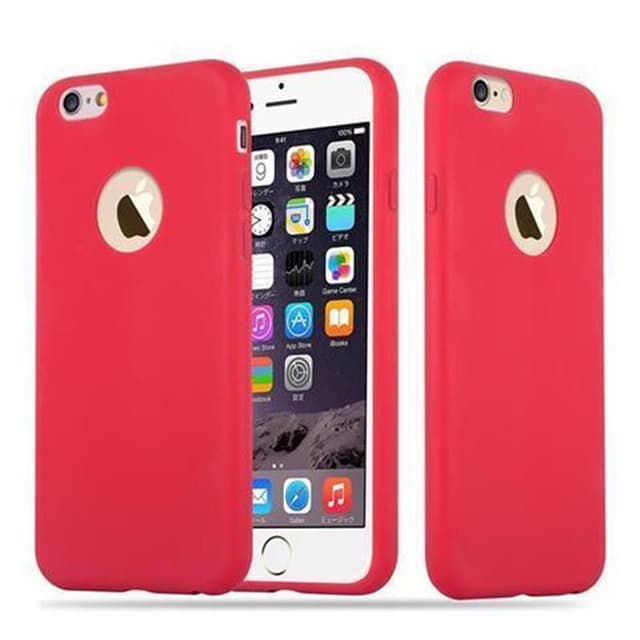 Suojakuori iPhone 6 / 6S Kotelo (Punainen)