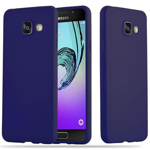 Deksel Samsung Galaxy A3 2016 Silikon cover (blå)