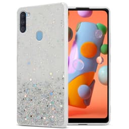 Samsung Galaxy A11 / M11 Skal Fodral Case (Transparent)