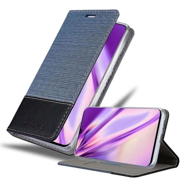 Samsung Galaxy A90 5G Pungetui Cover Case (Blå)