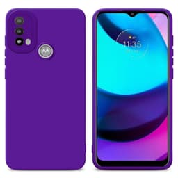Motorola MOTO E20 Suojakuori Suojakotelo (Violetti)