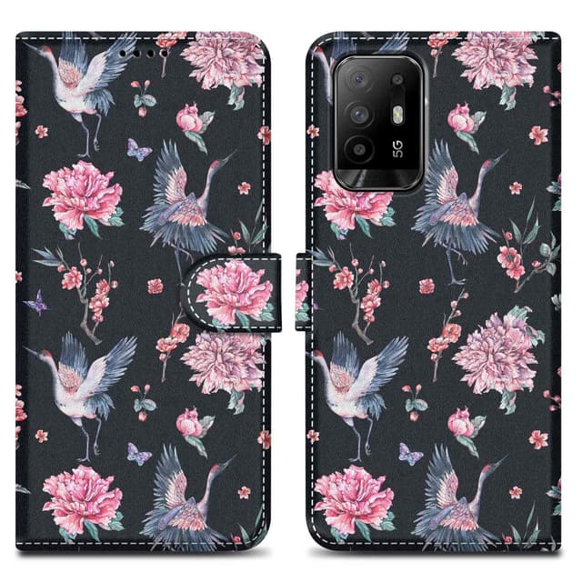 Oppo A94 5G Pungetui Cover Case (Sort)