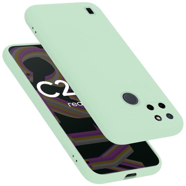 Realme C21Y / C25Y Cover Etui Case (Grøn)