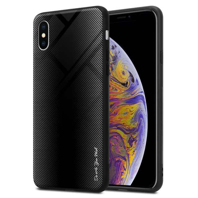 iPhone XS MAX Deksel Case Cover (svart)