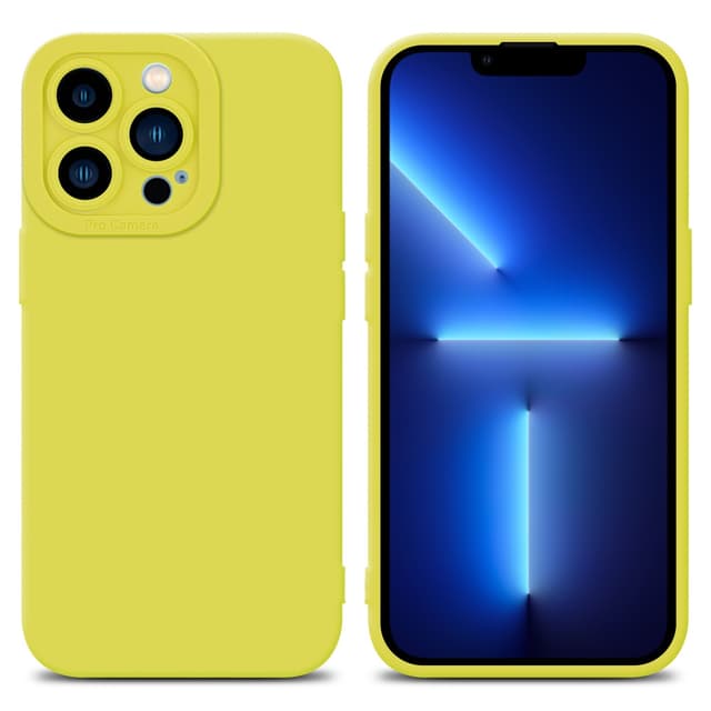 iPhone 12 PRO Deksel case (gul)