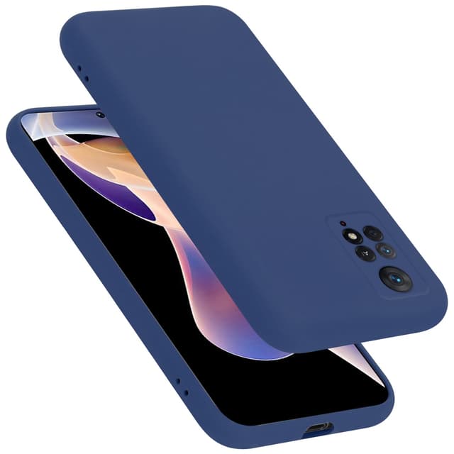 Xiaomi RedMi NOTE 11 PRO 4G / 5G Skal Fodral Case (Blå)