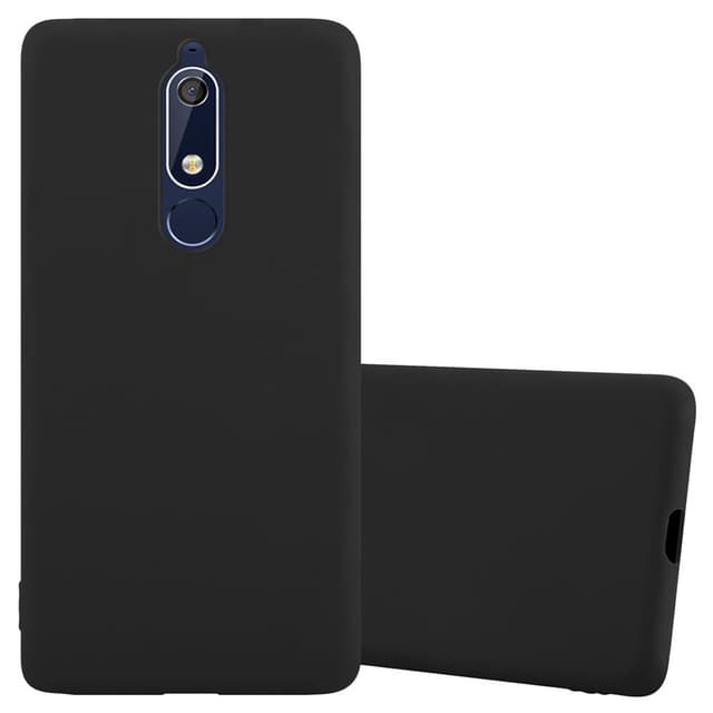 Skal Nokia 5.1 Fodral Case (Svart)