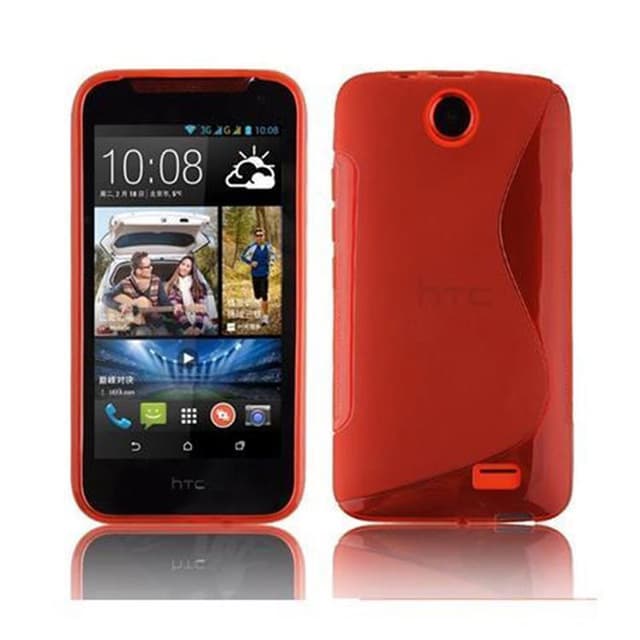 HTC Desire 310 Etui Case Cover (Rød)