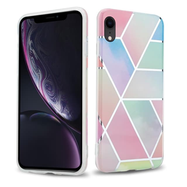 iPhone XR lommebokdeksel etui (rosa)