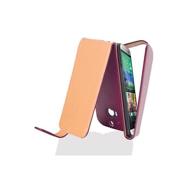 HTC ONE M8 Deksel Cover Etui (lilla)